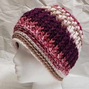 Crochet Messy Bun Hat